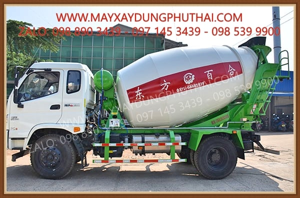 Xe bồn trộn bê tông giá rẻ