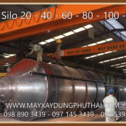 Sản xuất silo chứa xi măng