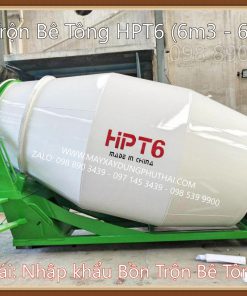 Bồn trộn bê tông thủy lực HPT6