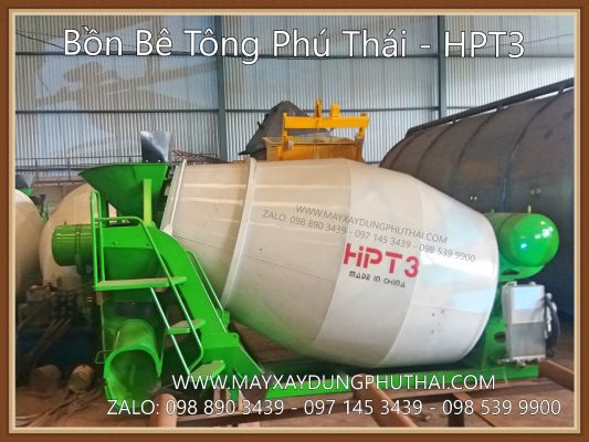 Bồn trộn bê tông HPT3 giá tốt