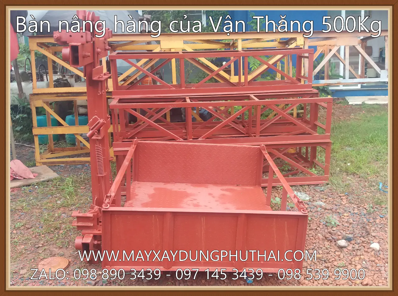 Bàn vận thăng 500Kg