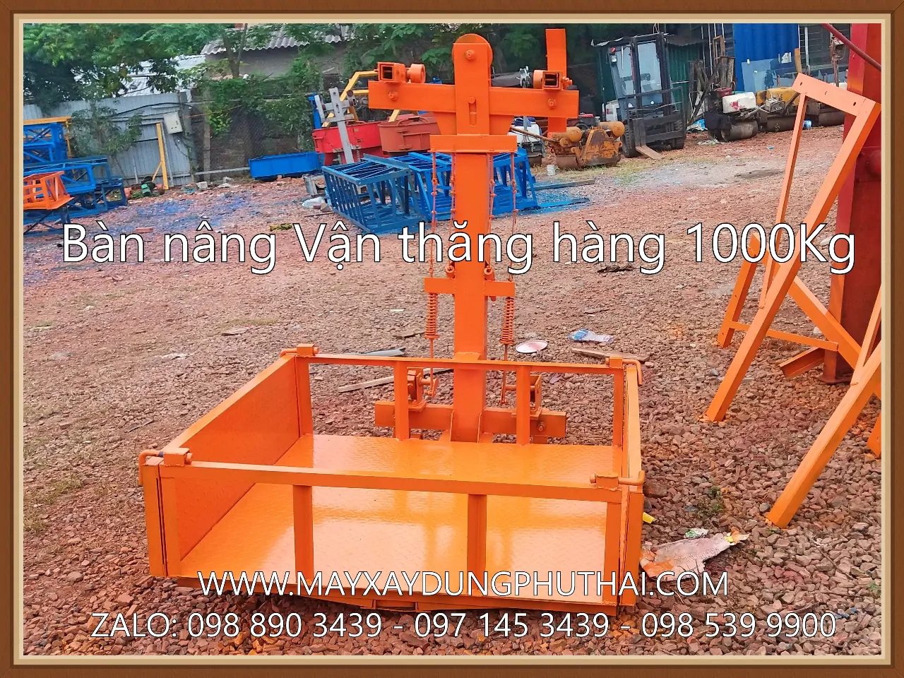 Bàn nâng hàng Vận Thăng 1000Kg