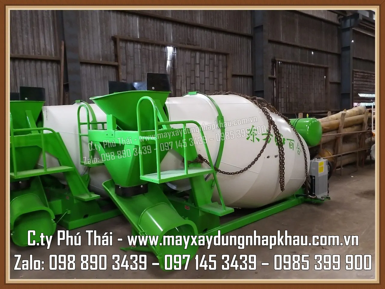 Bồn trộn bê tông 4m3 giá rẻ