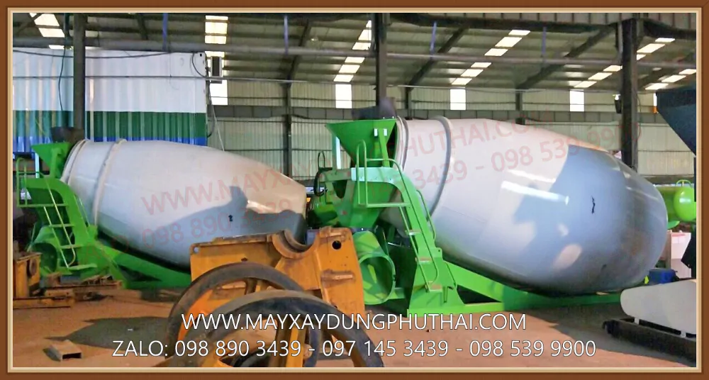 Bồn trộn bê tông 6m3