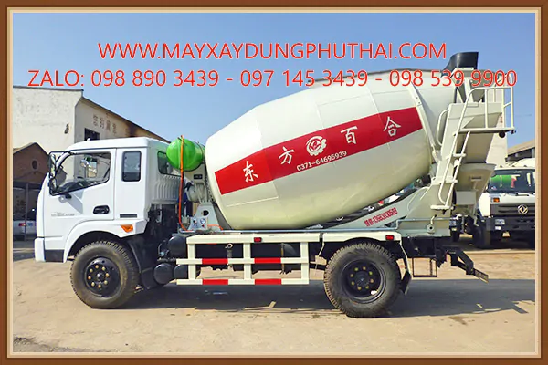 Bồn trộn bê tông 6m3
