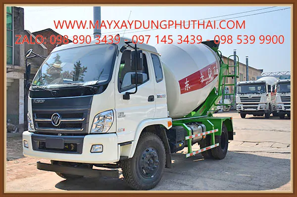 Bồn trộn bê tông Trung Quốc