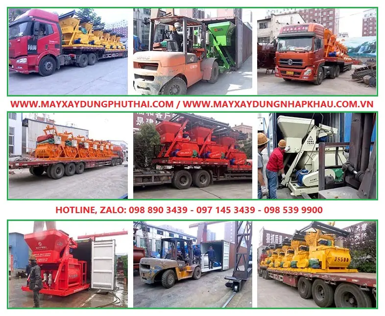 Nhập khẩu Máy trộn JS500