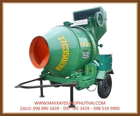 Máy trộn bê tông JZC350 giá rẻ