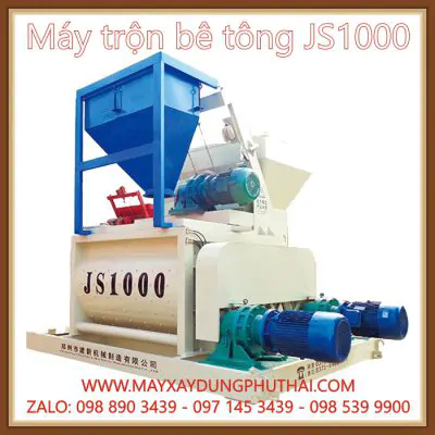 Máy Trộn Bê Tông Tươi JS1000