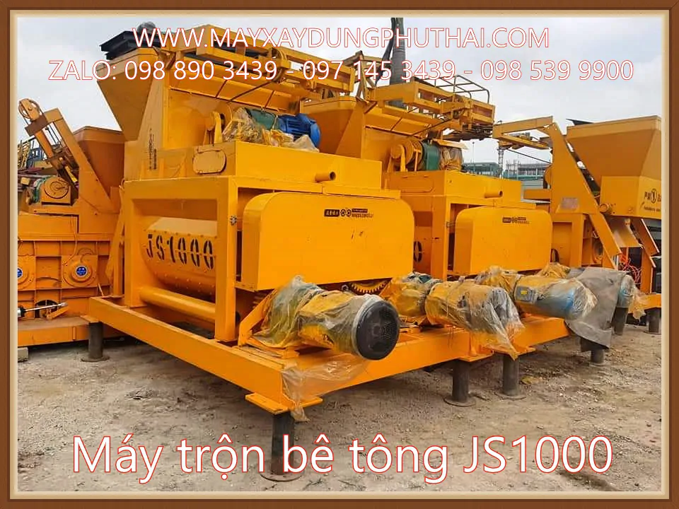 Cối trộn bê tông JS1000