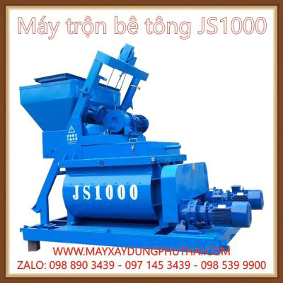 Máy trộn bê tông JS1000 chính hãng