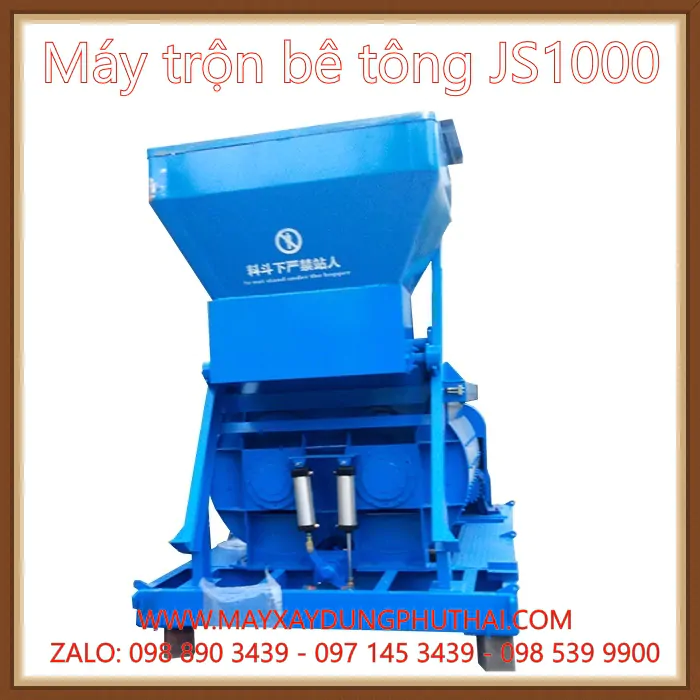 Cối trộn bê tông JS1000