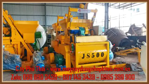 Cối trộn bê tông JS500