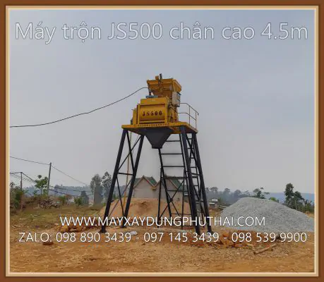Mua máy trộn bê tông js500 đời mới nhất