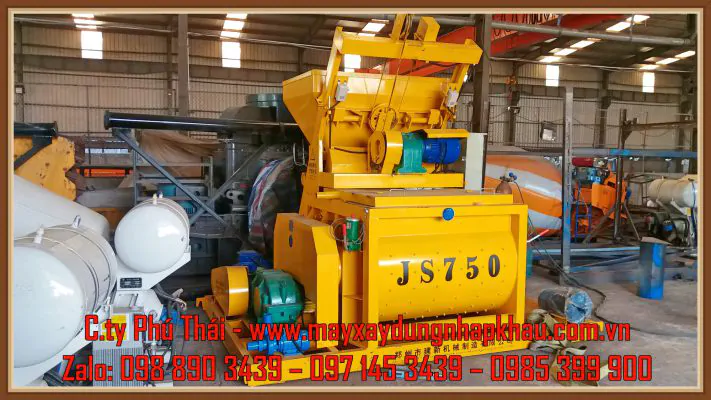Máy trộn bê tông JS750