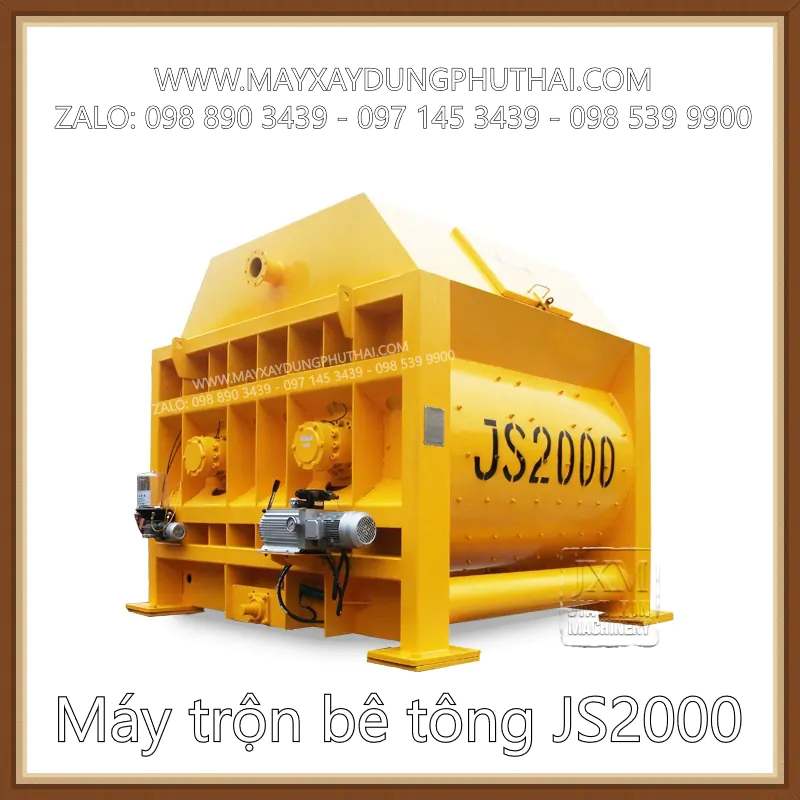 Máy trộn bê tông JS2000