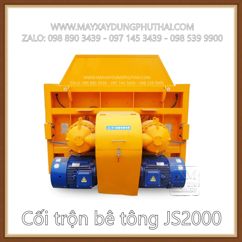Máy trộn bê tông JS2000