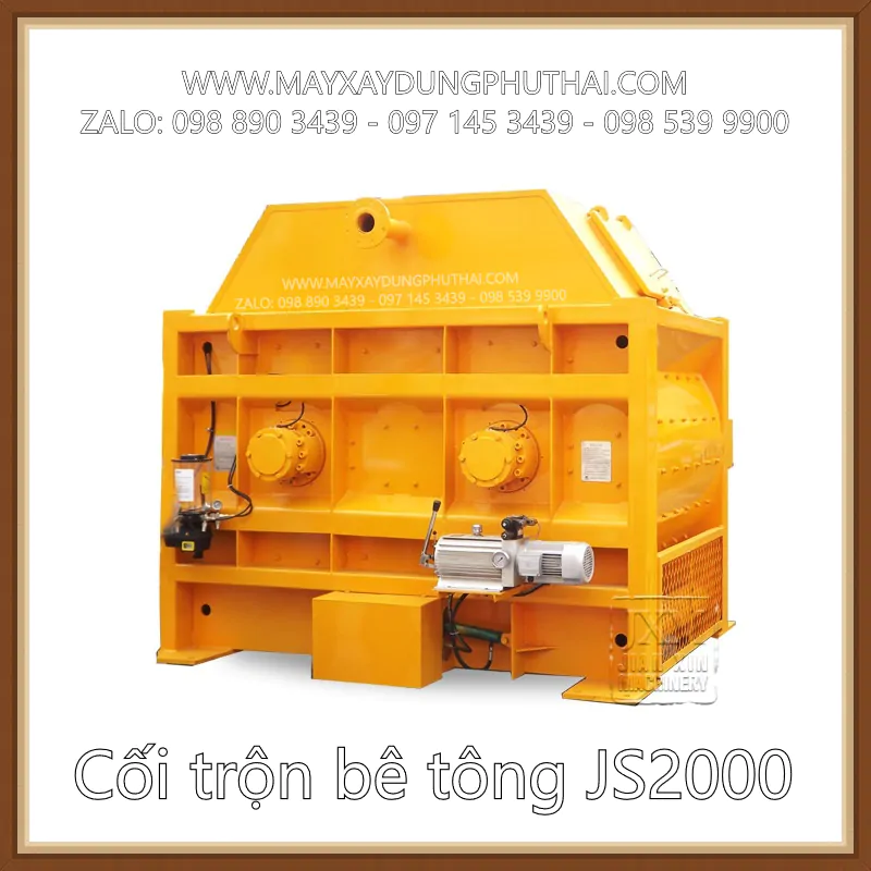 Máy trộn bê tông JS2000