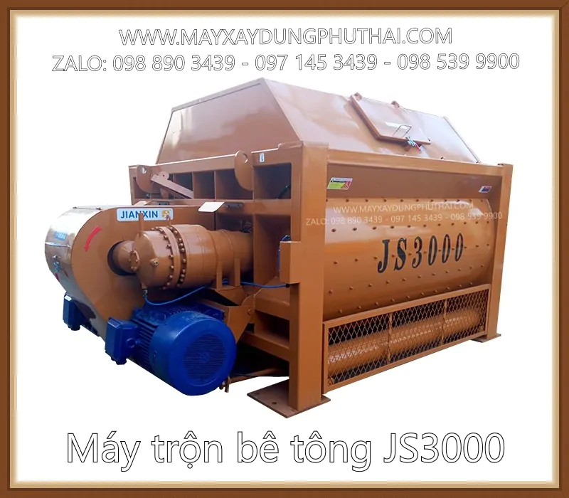 Máy trộn bê tông JS3000