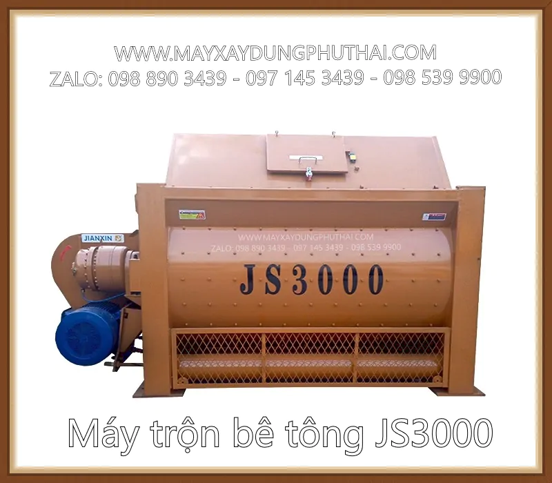 Máy trộn bê tông JS3000
