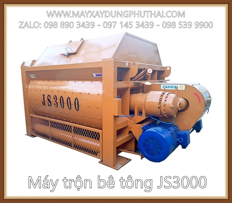 Máy trộn bê tông JS3000