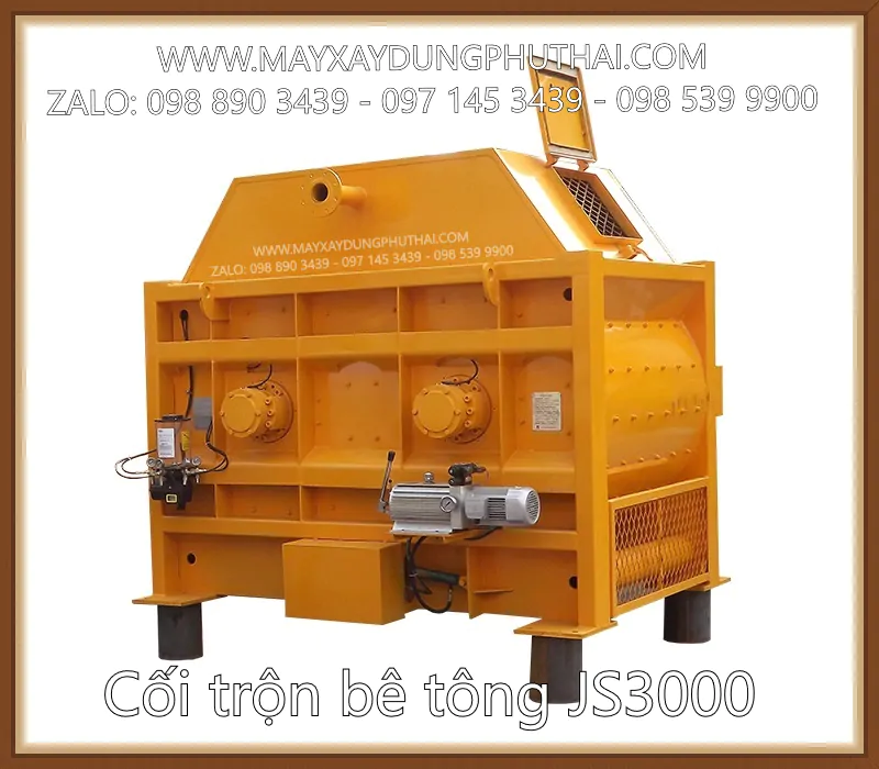 Máy trộn bê tông JS3000
