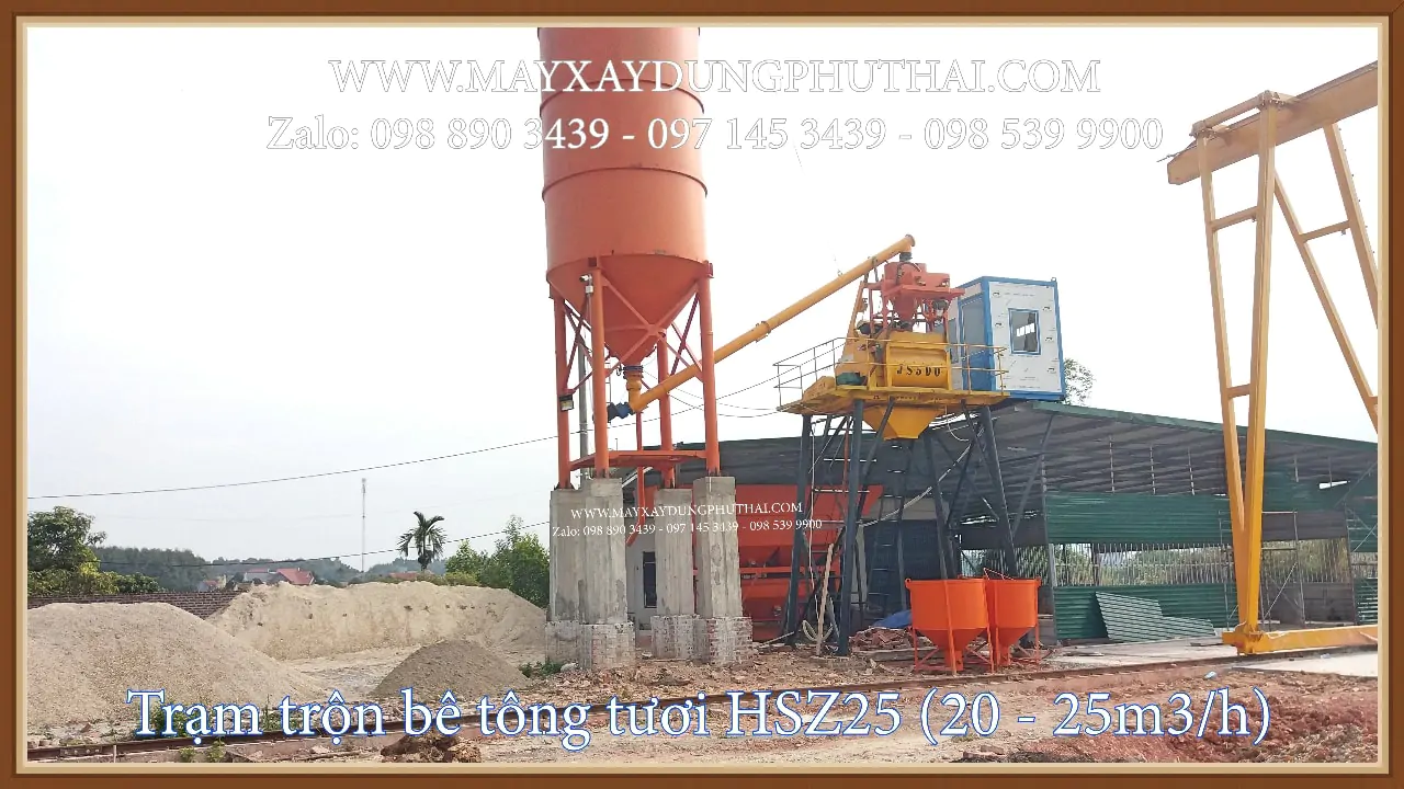 Trạm trộn JS500 - 15