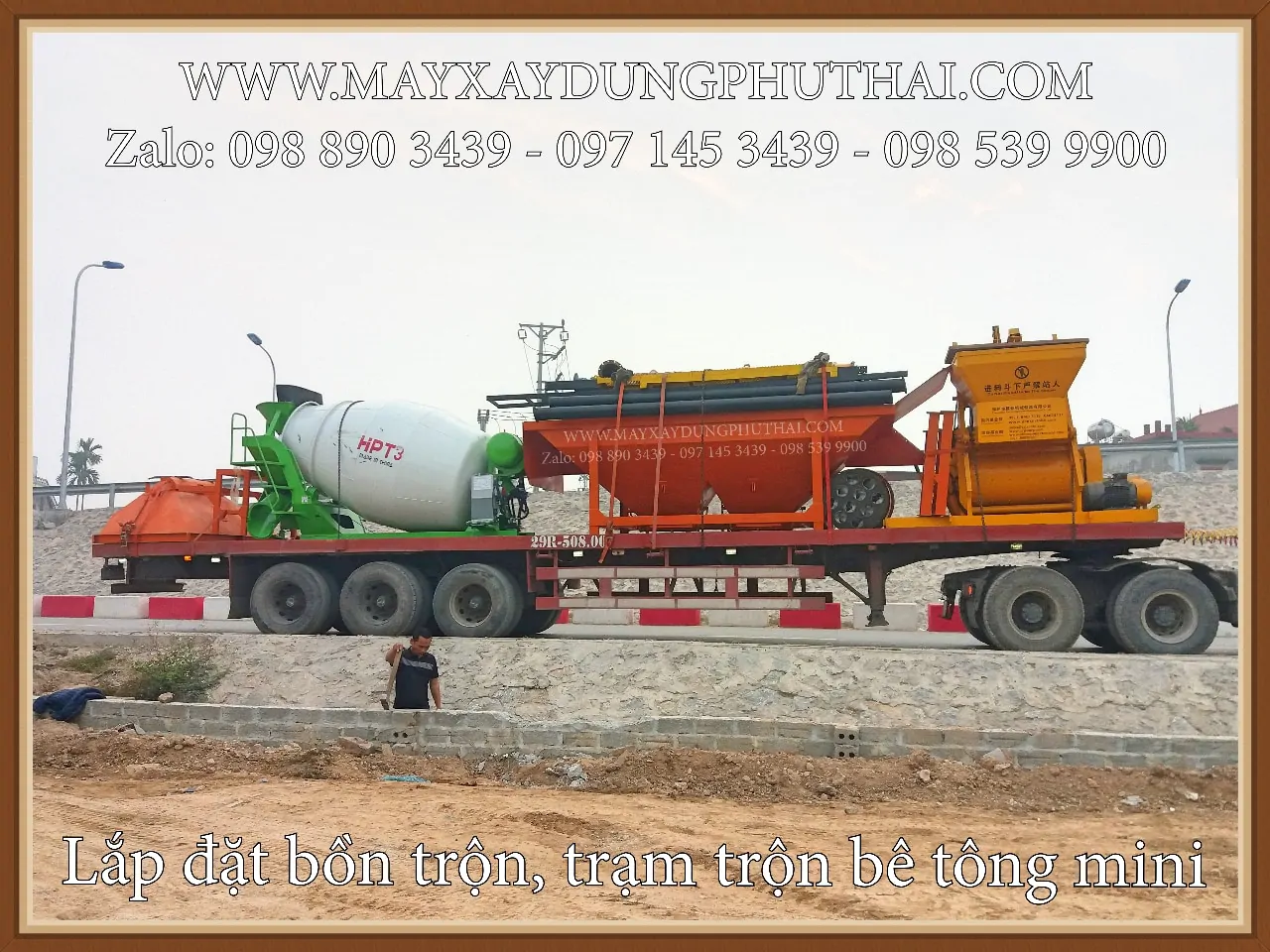 Trạm trộn JS500 - 17