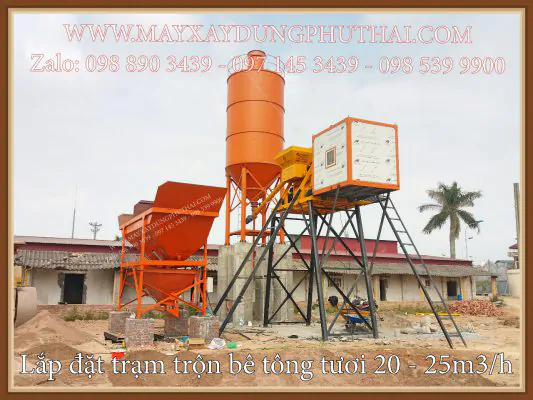 Trạm trộn mini giá tốt