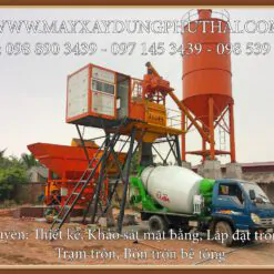 Trạm trộn bê tông tươi giá rẻ