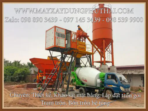 Trạm trộn bê tông tươi giá rẻ