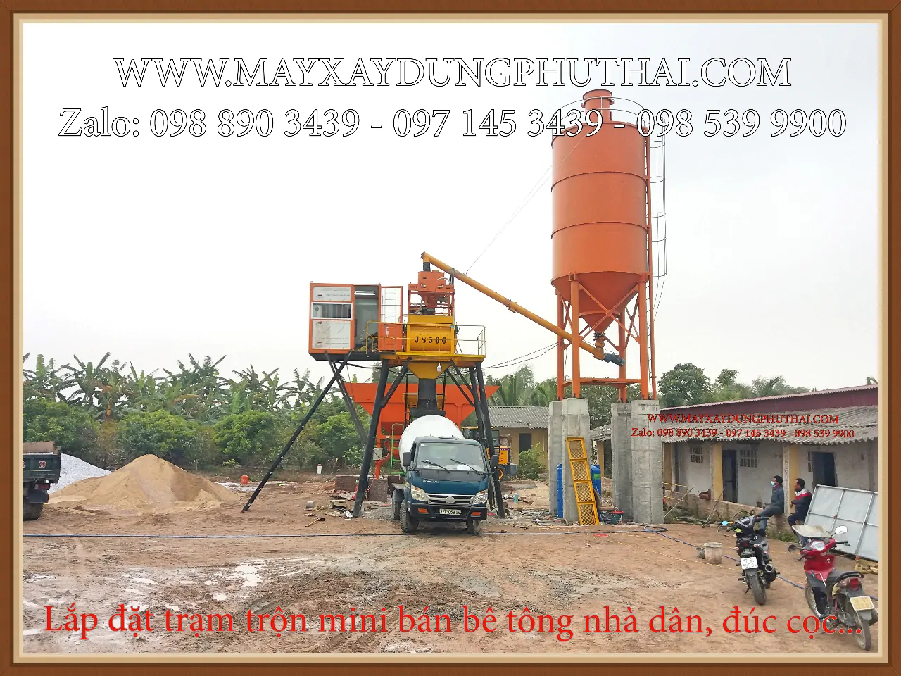Trạm trộn JS500 - 29
