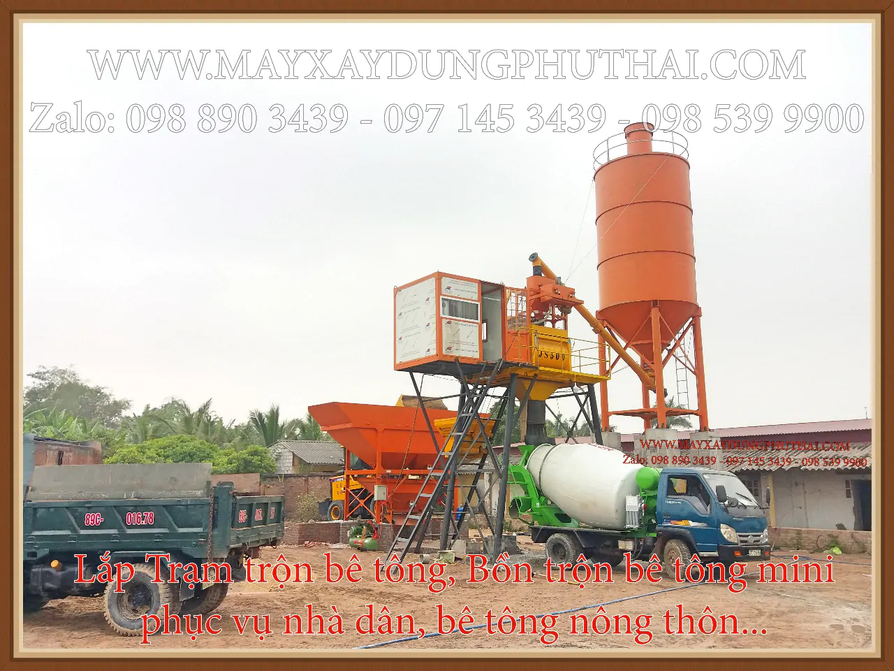 Trạm trộn JS500 - 31
