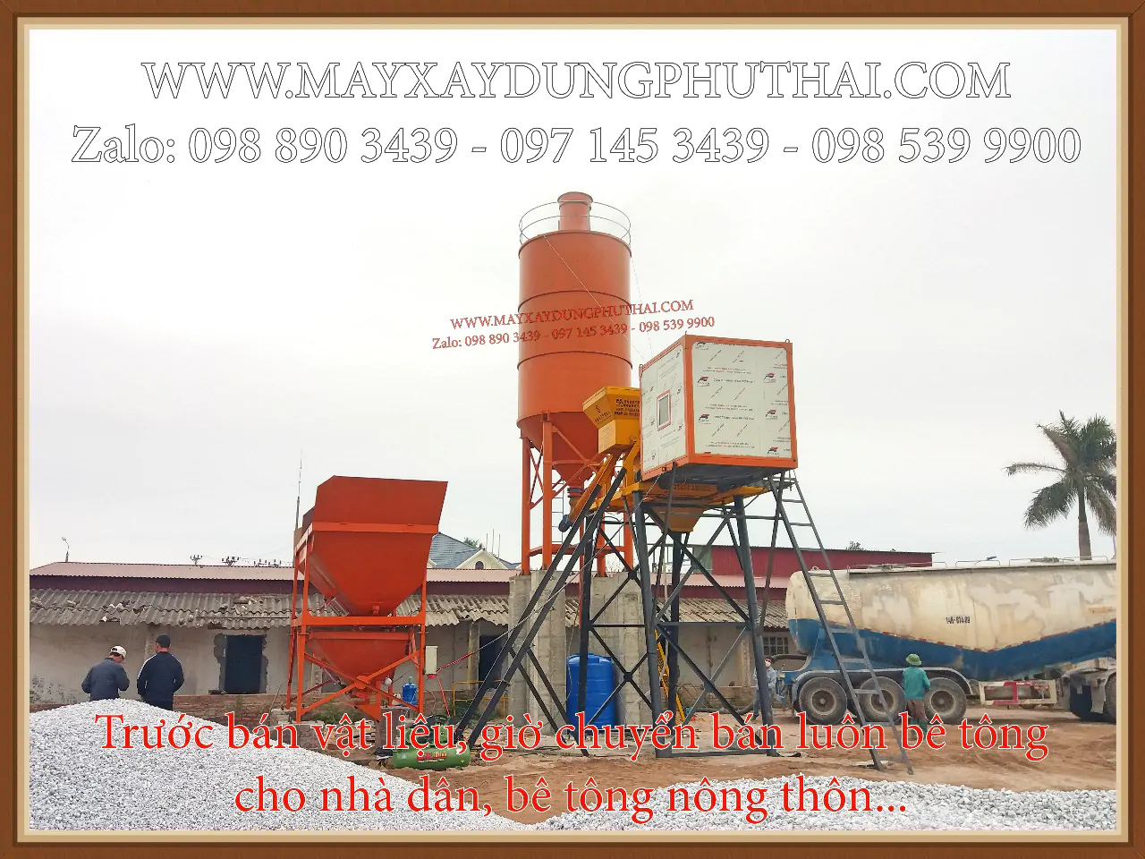 Trạm trộn JS500 - 33