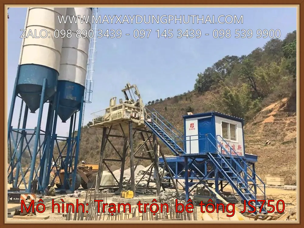 Trạm trộn bê tông HSZ35