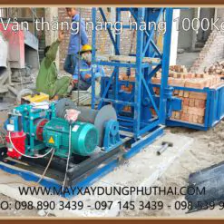 Lắp đặt vận thăng hàng 1 tấn - 18m