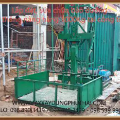 Vận thăng nâng hàng 1 tấn - 24m