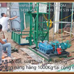 Vận Thăng Nâng Hàng 1000Kg - 21m