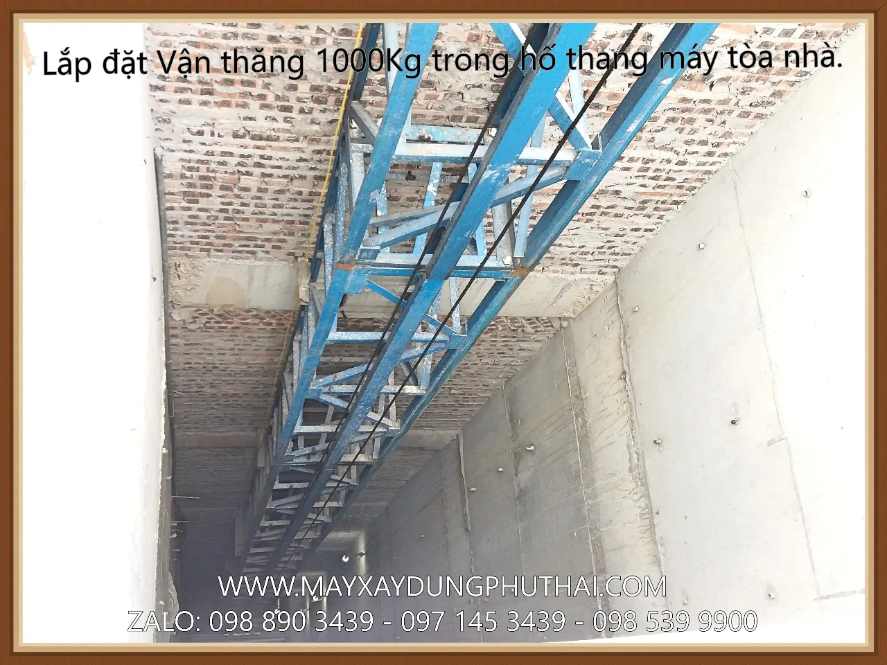 Vận thăng 1000Kg