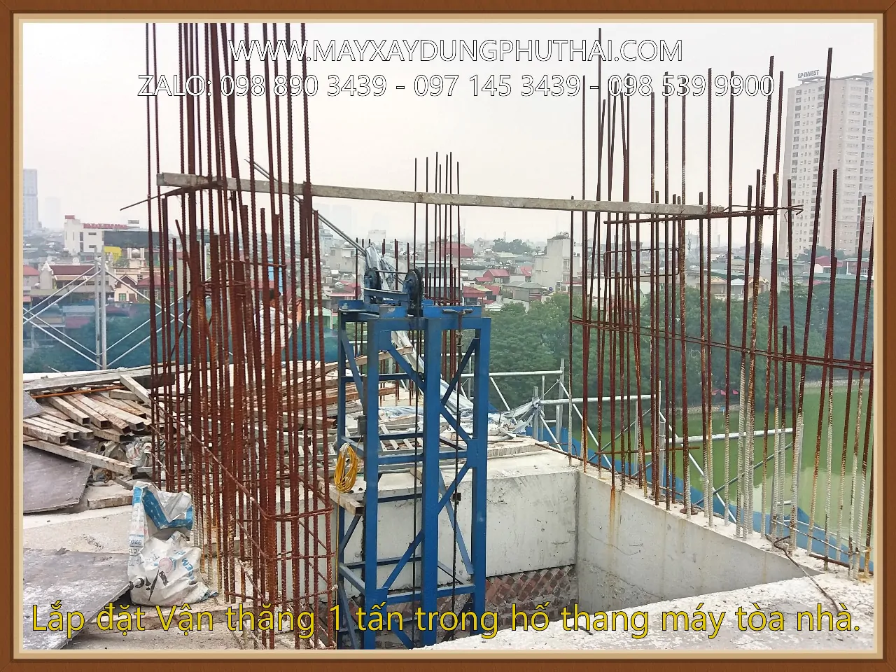 Vận thăng 1000Kg