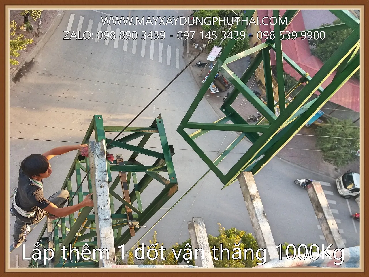 Vận thăng 1000Kg