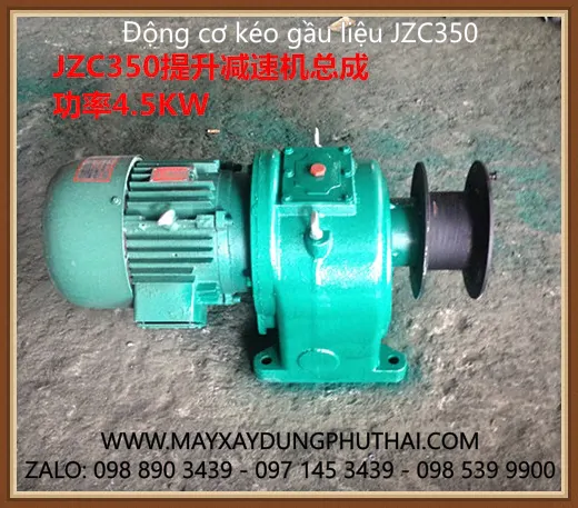 Động cơ kéo gầu liệu JZC350