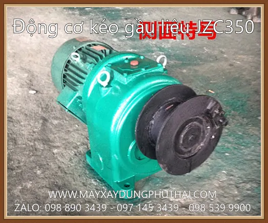 Động cơ kéo gầu liệu JZC350