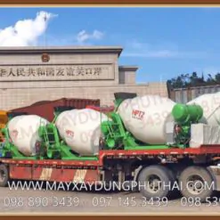 Nhập khẩu xe bồn trộn bê tông