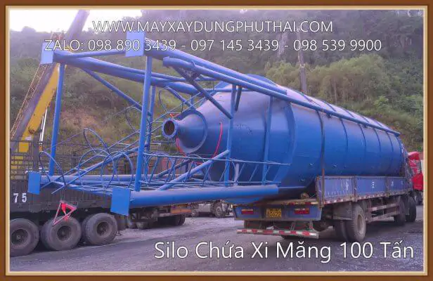 Lap dat Silo xi mang 100 tan