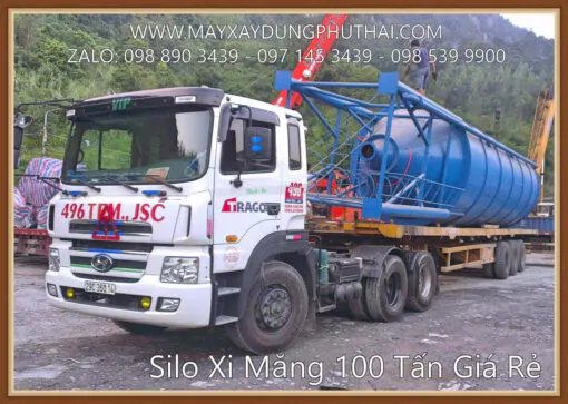 Silo chứa xi măng 100 tấn