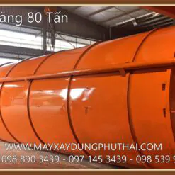 Sản xuất Silo chứa xi măng 80 tấn