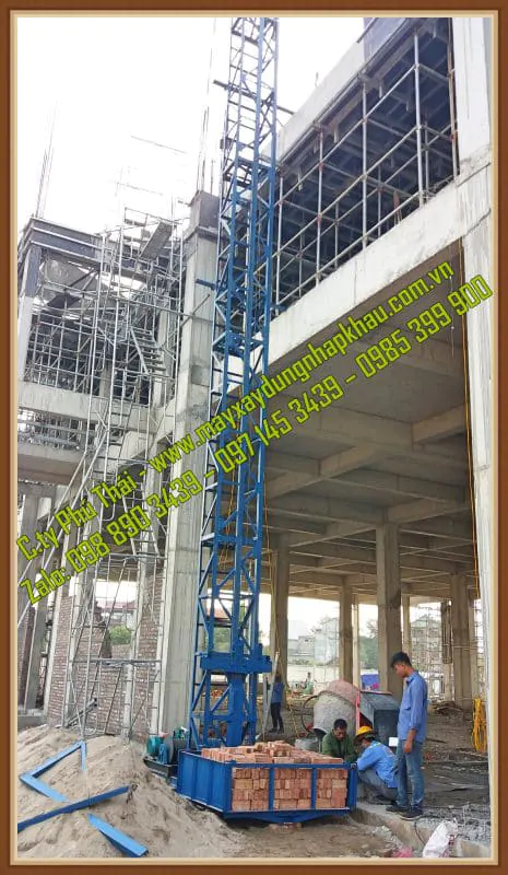 Vận thăng nâng hàng 1000Kg - 36m