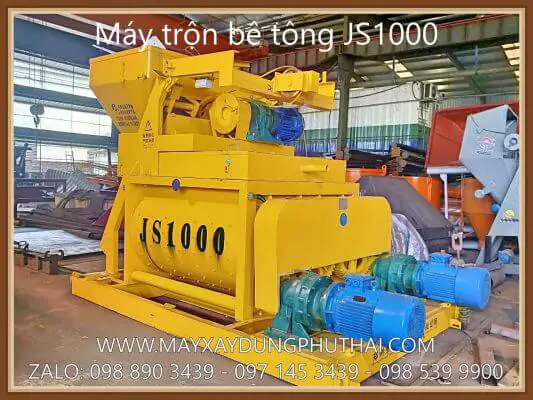 Cối trộn bê tông JS1000