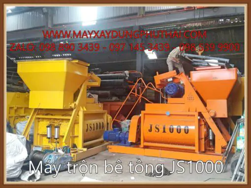 Máy trộn bê tông JS1000